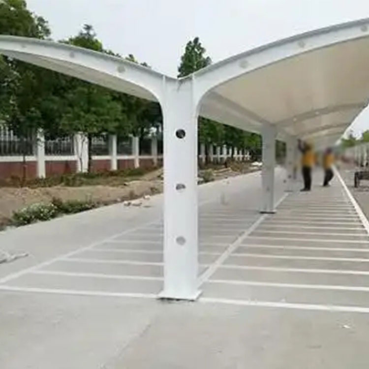 华池县膜结构电动车棚